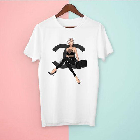 Channel T-Shirt Best Quality Fabric Latest Design