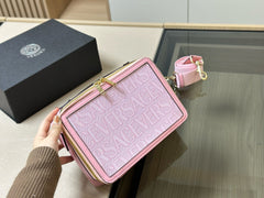 Versace square handbag