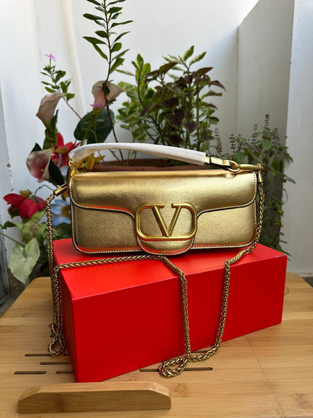 Valentino Gold Edition Bag Latest Model 2025