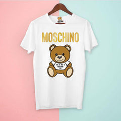 Moschino Teddy Gold T-Shirt Best Quality Fabric Latest Design