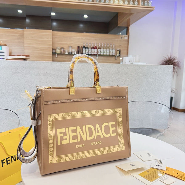 Versace Fendi Sunshine Tote handbag