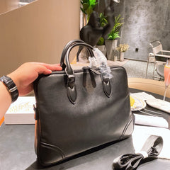 Versace laptop leather bag