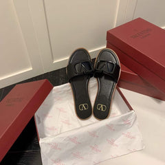 Valentino black edition slipper