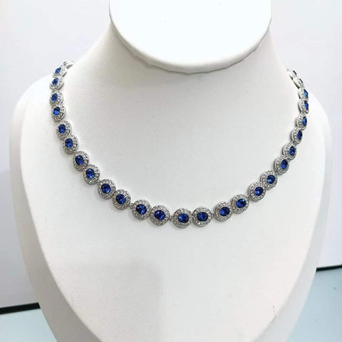 SWAROVSKI SAPPHIRE NECKLACE