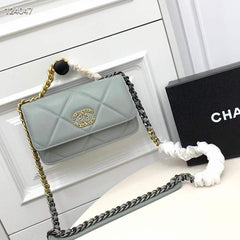 Chanel dual color chain bag