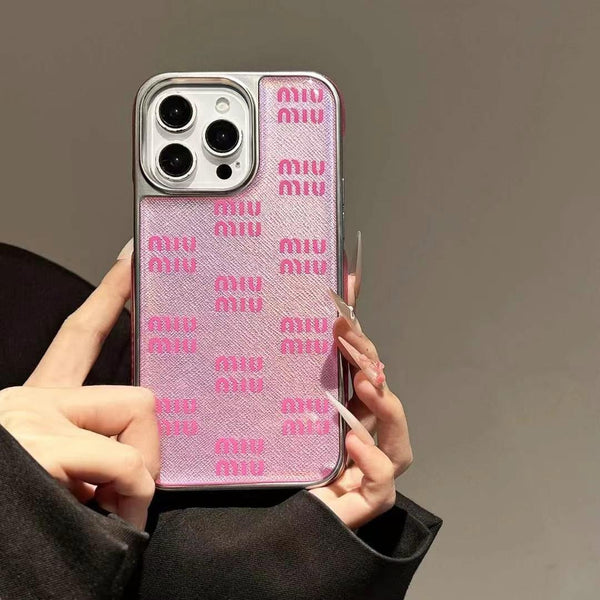 Miumi new pink iphone cover