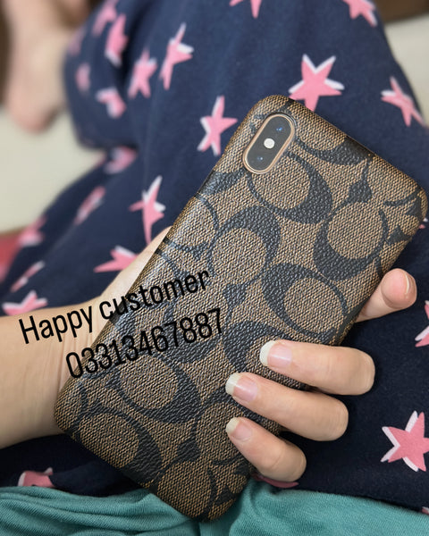 Coach iphone cover
