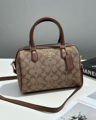 Coach Rowan Satchel in Signature Canvas