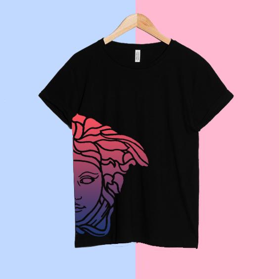 Versace Red T-Shirt Best Quality Fabric Latest Design