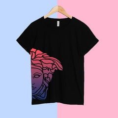 Versace Red T-Shirt Best Quality Fabric Latest Design