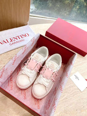 VALENTINO women's OPENDISCO calfskin Shoe (Sneakers)