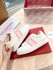 VALENTINO women's OPENDISCO calfskin Shoe (Sneakers)