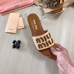 Miumiu New Limited Edition Slippers