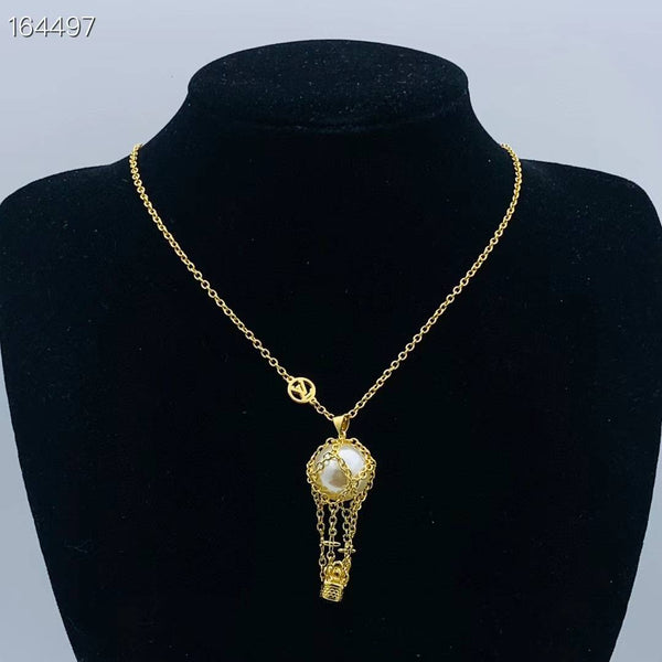 Lv Louis Vuitton Necklace