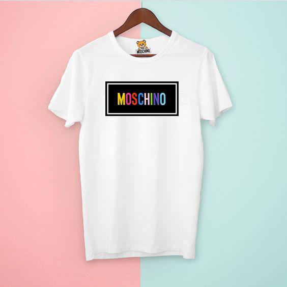 Moschino Word New T-Shirt Best Quality Fabric Latest Design