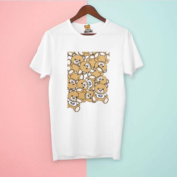 Moschino small teddy New T-Shirt Best Quality Fabric Latest Design