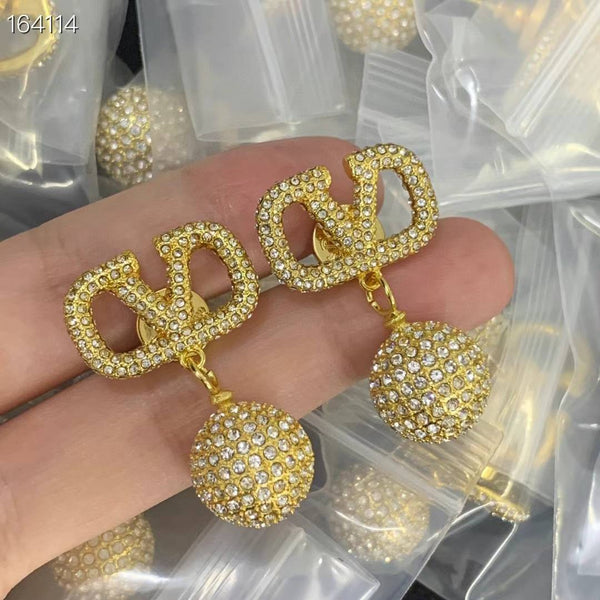 Valentino Dangle Ball Drops Earrings