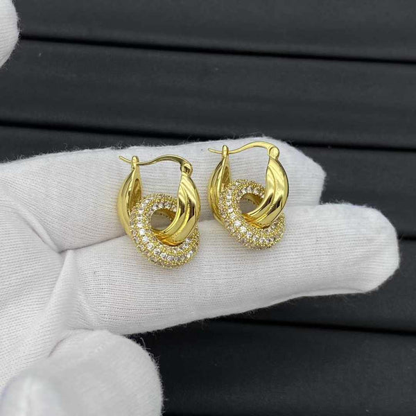 Celine Silver and Gold Earrings