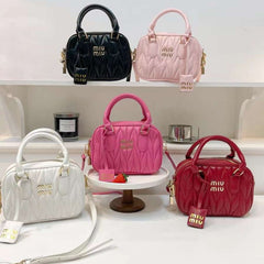 Miumiu Matelasse nappa leather mini bag