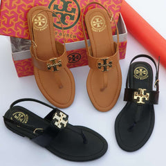 Tory Burch T Strap Sandals Limited Edition