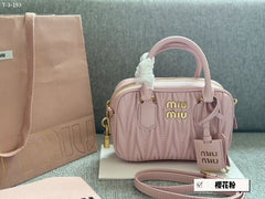 Miumiu Matelasse nappa leather mini bag