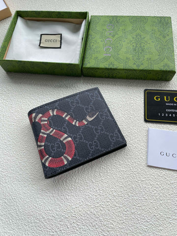 Gucci snake Limited Edition Leather Wallet