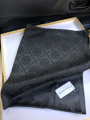 try burch  silk scarf