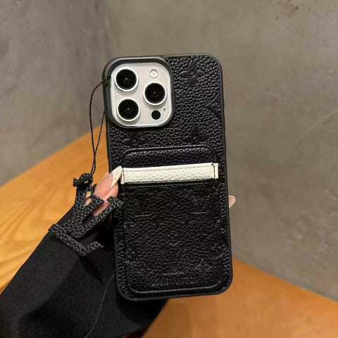 Black Edition LV Iphone Cover