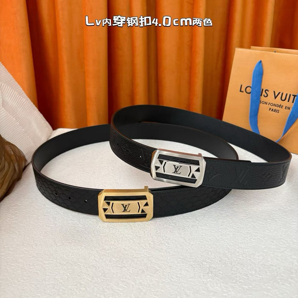 L Latest Edition Leather Belt