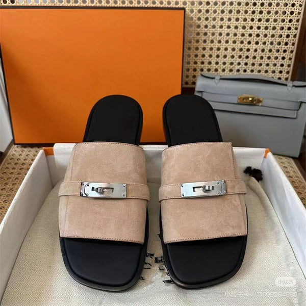 Hermes lock Edition Slipper 2025