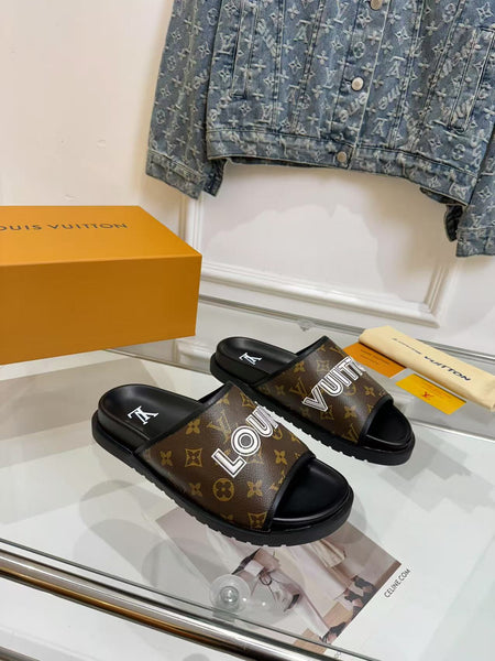 LV brown Limited Edition Slidder 2025