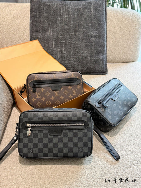 LV pouch  Limited Edition Leather