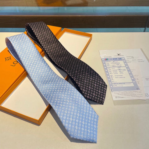 Louis Vuittion Pattern Limited Edition Tie