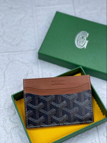 Gyrd Brown Card Holder Limited Edition Leather