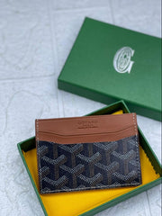Gyrd Brown Card Holder Limited Edition Leather