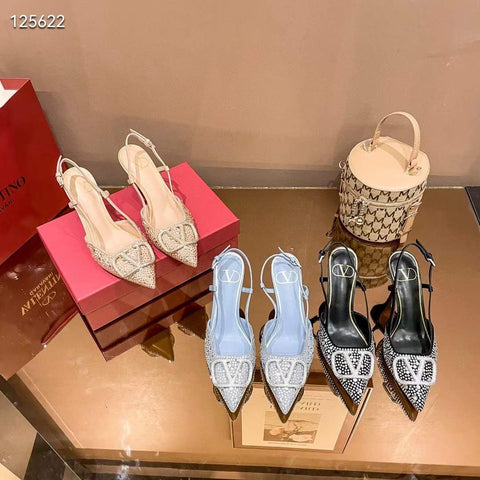 Valentino studs heel