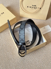 C Latest Edition Leather Belt