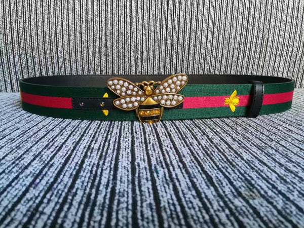 G bee Edition Leather Belt