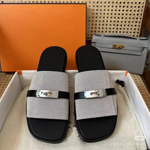 Hermes lock Edition Slipper 2025