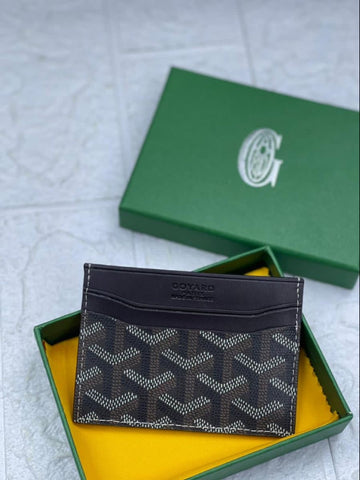 Gyrd Black Card Holder Limited Edition Leather