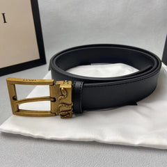 G snake Edition Leather Belt