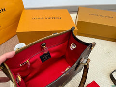 LV ONT brown medium size handbag