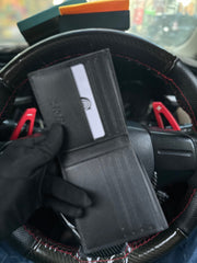 Famous brandBlack alpha wallet Limited Edition Leather Wallet