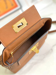 Hermes brown limited edition handbag