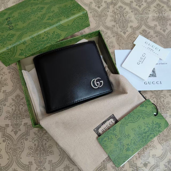 Gucci Black GG premium Limited Edition Leather Wallet