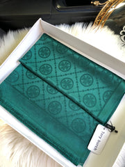 try burch  silk scarf