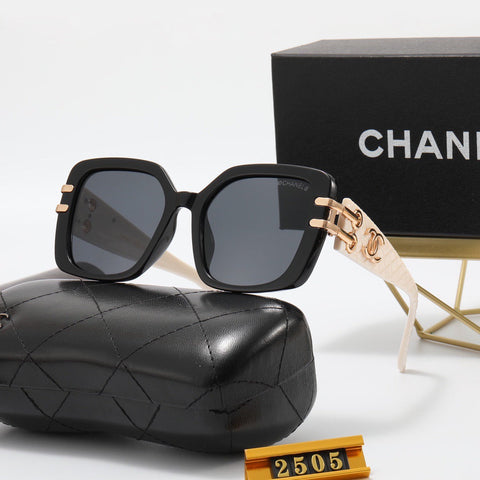 Chanel black sunglasses