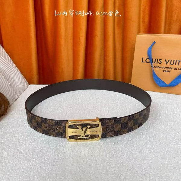 L Latest Edition Leather Belt