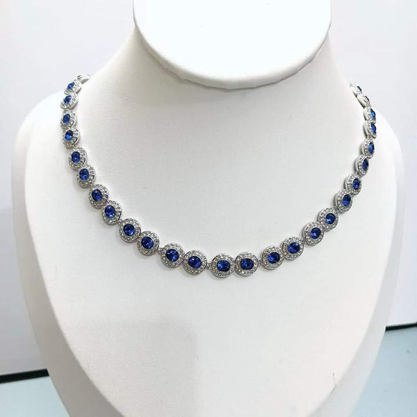 SWAROVSKI SAPPHIRE NECKLACE