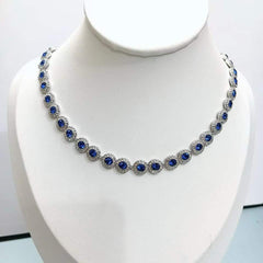 SWAROVSKI SAPPHIRE NECKLACE